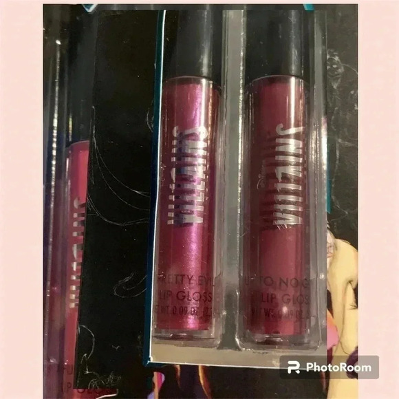 🤎SOLD🤎NWT Disney Villain Ladies 5 PK of Lipgloss 5 different shades - Picture 8 of 10